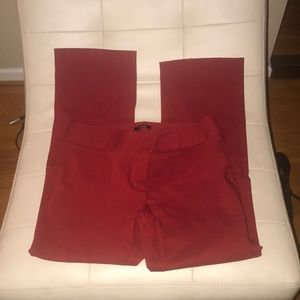 Women’s size 8 Rafaela nwot dress pants red mint